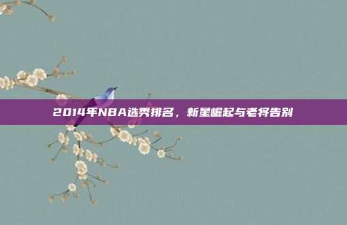 2014年NBA选秀排名,新星崛起与老将告别