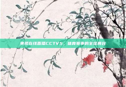 央视在线直播CCTV5,体育赛事的全球舞台