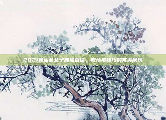 2021奥运会女子体操直播,激情与技巧的完美展现