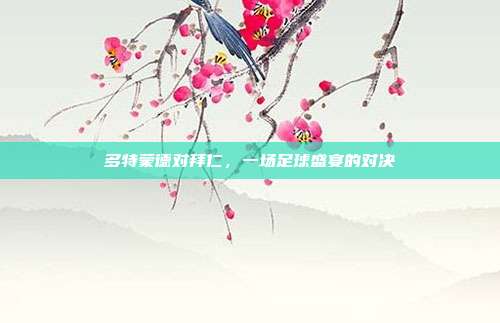 多特蒙德对拜仁,一场足球盛宴的对决