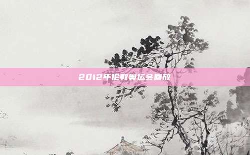 2012年伦敦奥运会回放