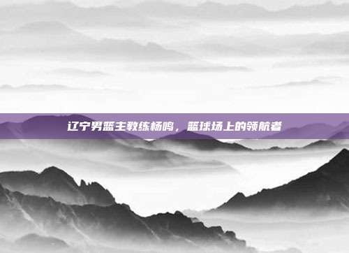 辽宁男篮主教练杨鸣，篮球场上的领航者