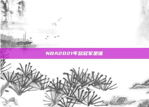 NBA2021年总冠军是谁
