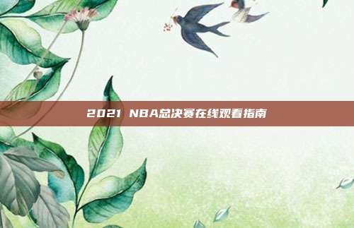 2021 NBA总决赛在线观看指南