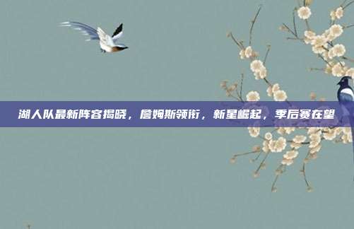 湖人队最新阵容揭晓，詹姆斯领衔，新星崛起，季后赛在望