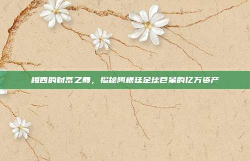 梅西的财富之巅，揭秘阿根廷足球巨星的亿万资产