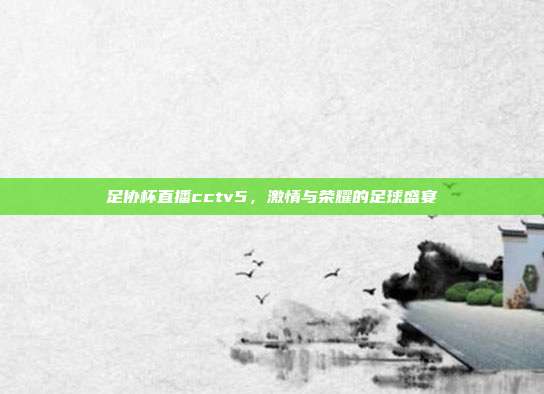 足协杯直播cctv5，激情与荣耀的足球盛宴