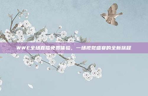 WWE全场直播免费体验，一场视觉盛宴的全新旅程