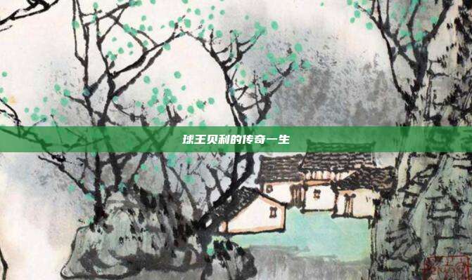 球王贝利的传奇一生