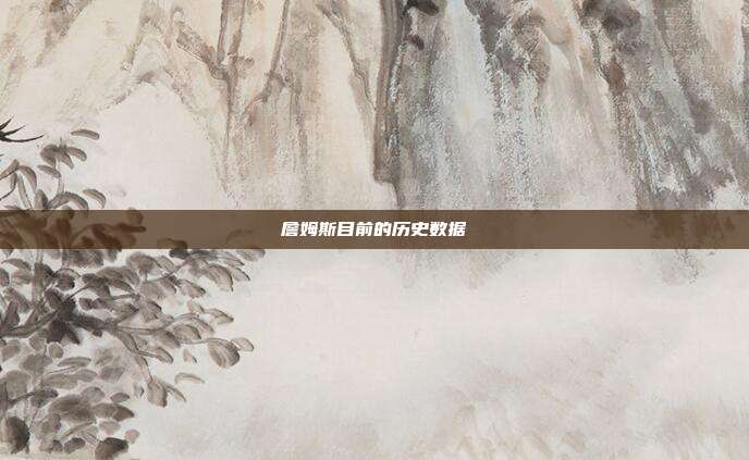 詹姆斯目前的历史数据