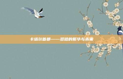 卡塔尔首都——多哈的繁华与未来