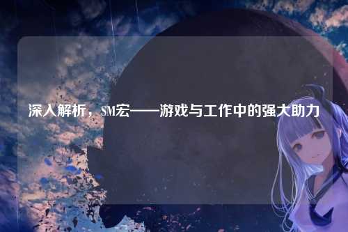 深入解析，SM宏——游戏与工作中的强大助力