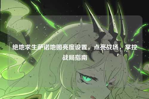 绝地求生萨诺地图亮度设置，点亮战场，掌控战局指南