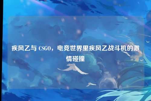 疾风乙与 CSGO，电竞世界里疾风乙战斗机的激情碰撞