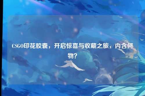 CSGO印花胶囊，开启惊喜与收藏之旅，内含何物？