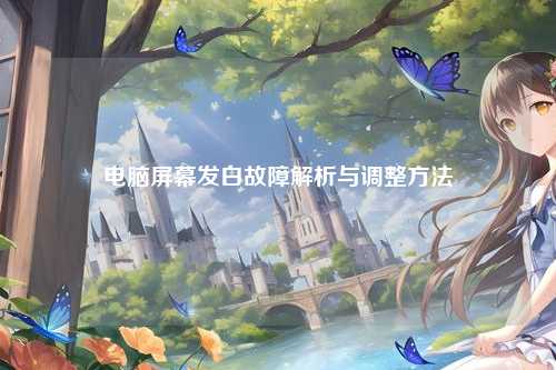 电脑屏幕发白故障解析与调整方法